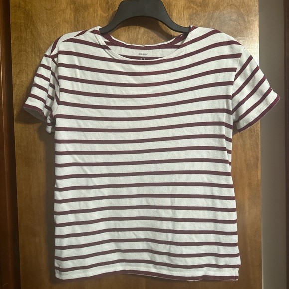 Old Navy Women’s Strip Tee - Picture 1 of 5